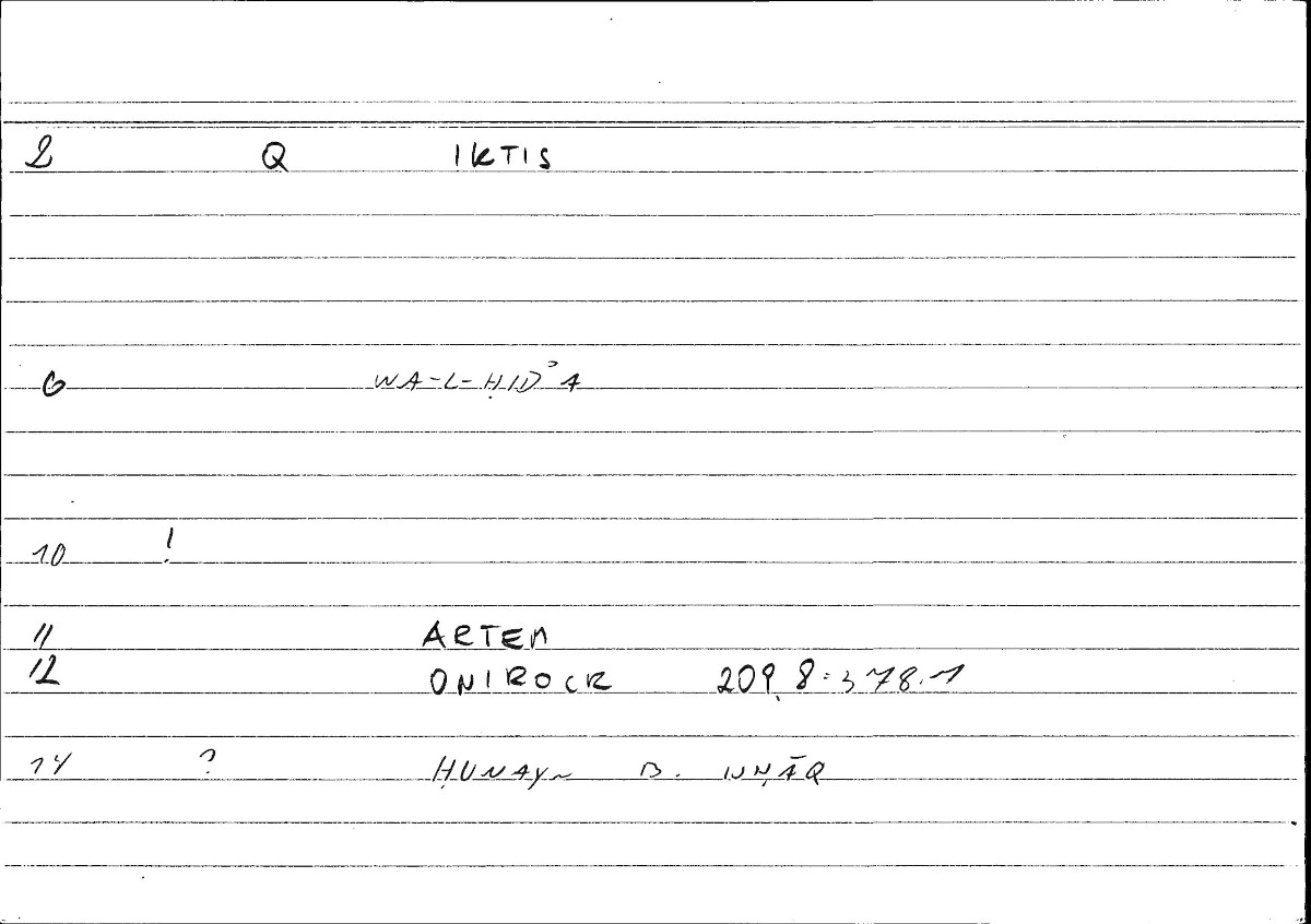 Filecard Artem.Onirocr.00658