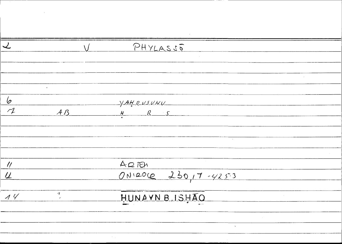 Filecard Artem.Onirocr.00739