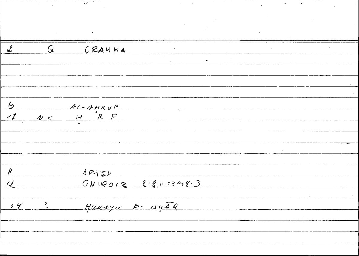 Filecard Artem.Onirocr.00744