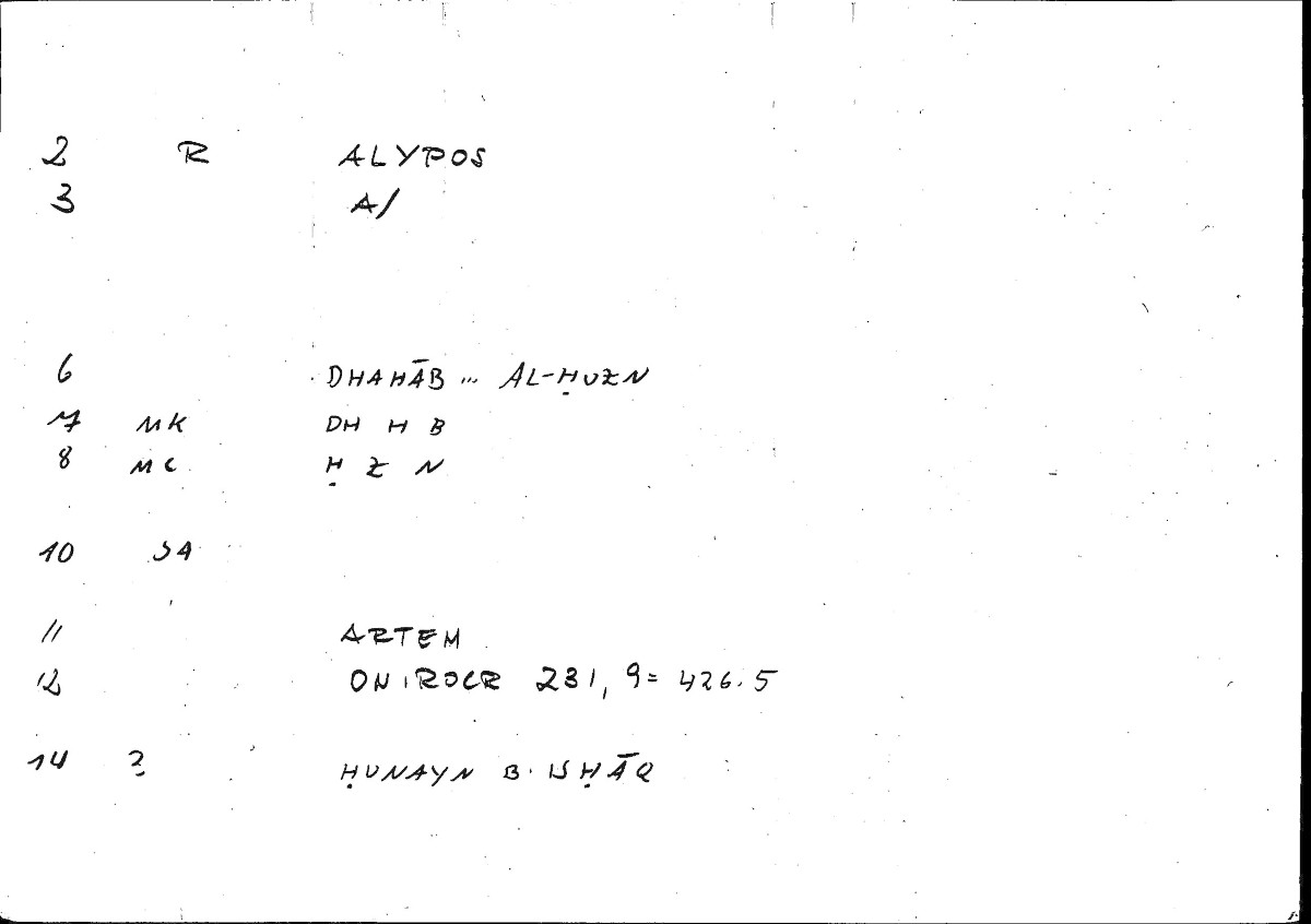 Filecard Artem.Onirocr.00901
