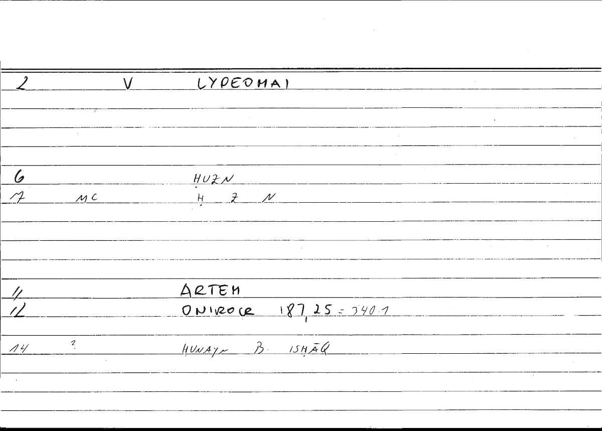 Filecard Artem.Onirocr.00925