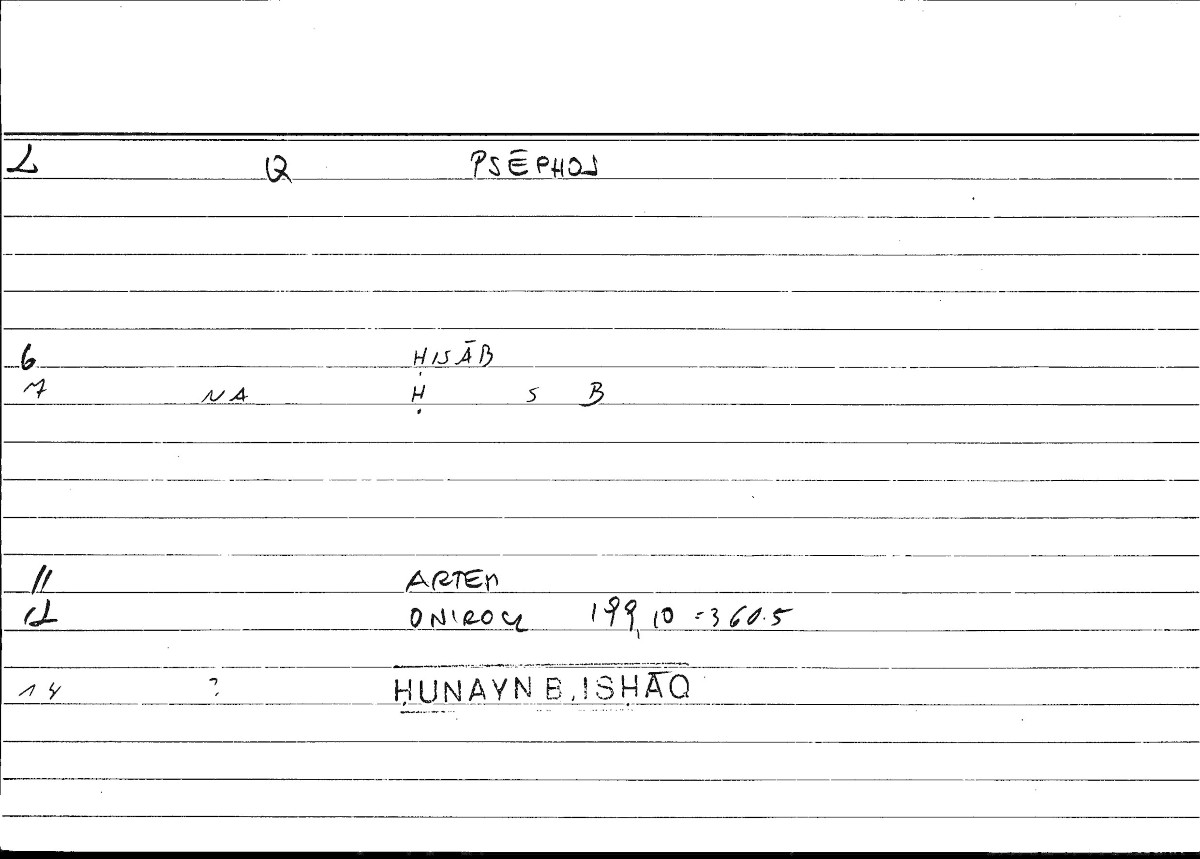 Filecard Artem.Onirocr.00964