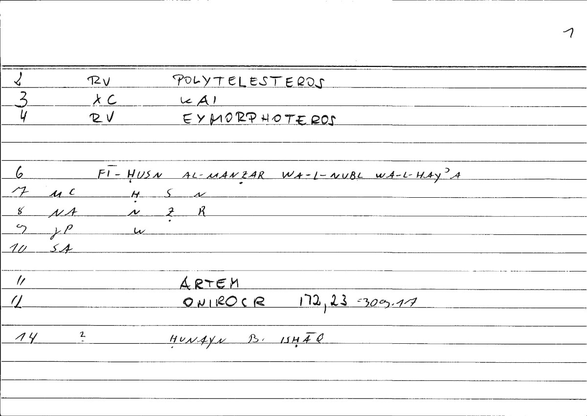 Filecard Artem.Onirocr.01038
