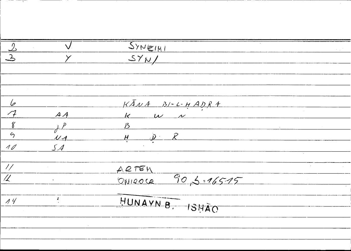 Filecard Artem.Onirocr.01087