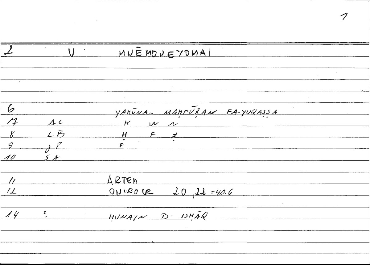 Filecard Artem.Onirocr.01108