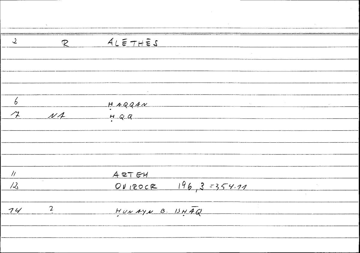 Filecard Artem.Onirocr.01136