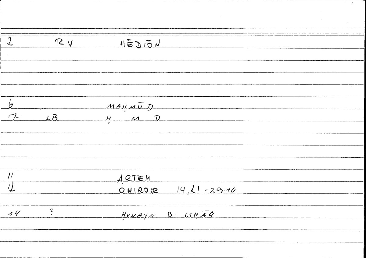 Filecard Artem.Onirocr.01284