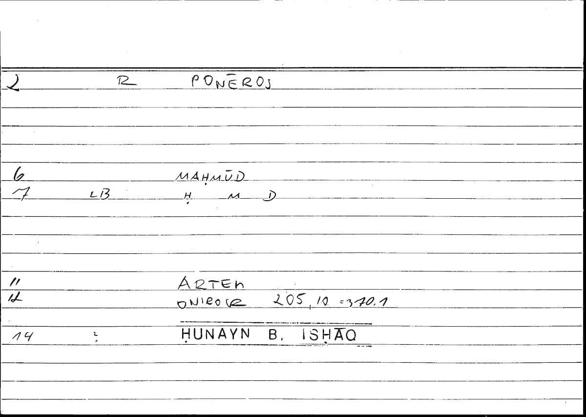 Filecard Artem.Onirocr.01294