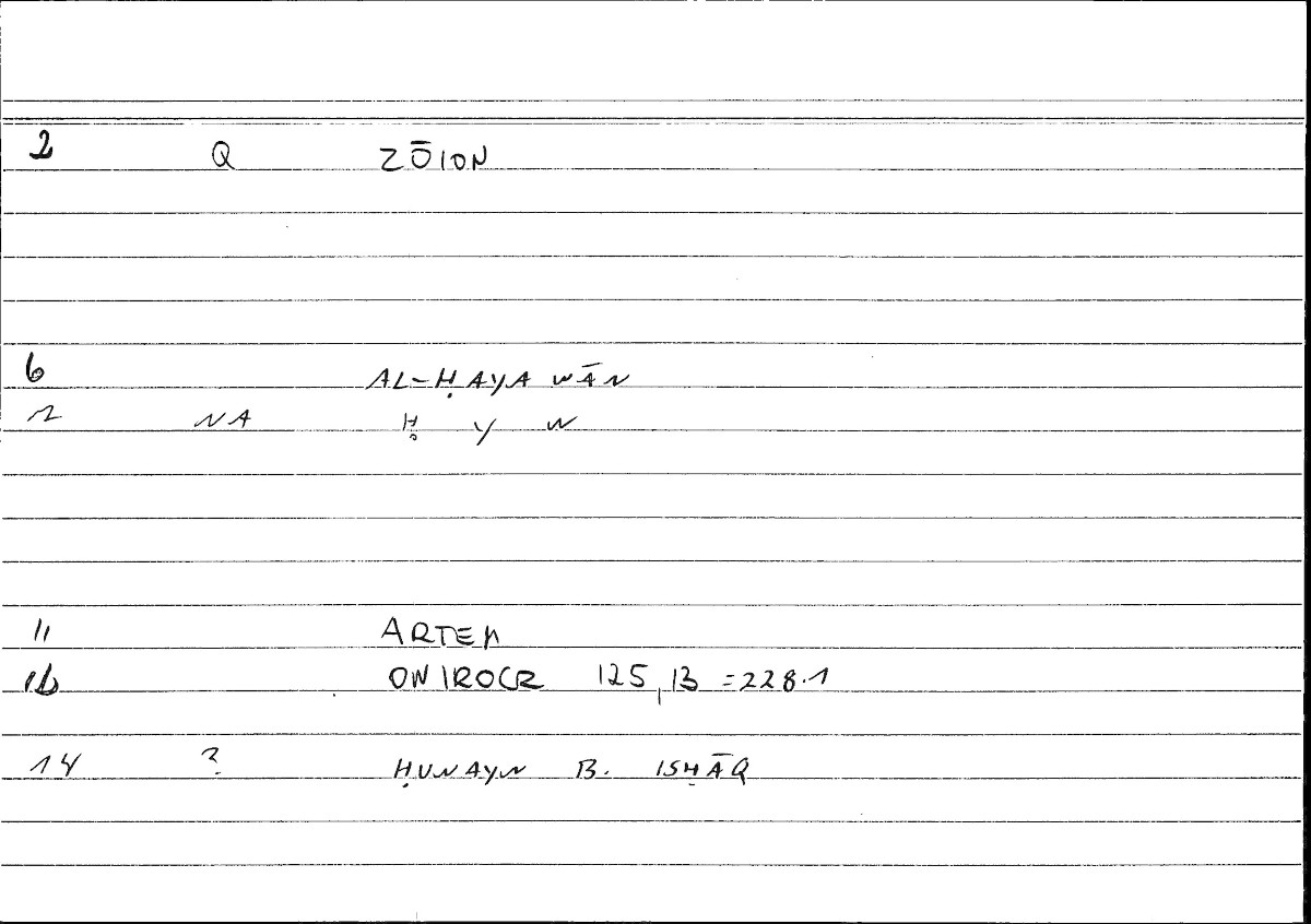 Filecard Artem.Onirocr.01504