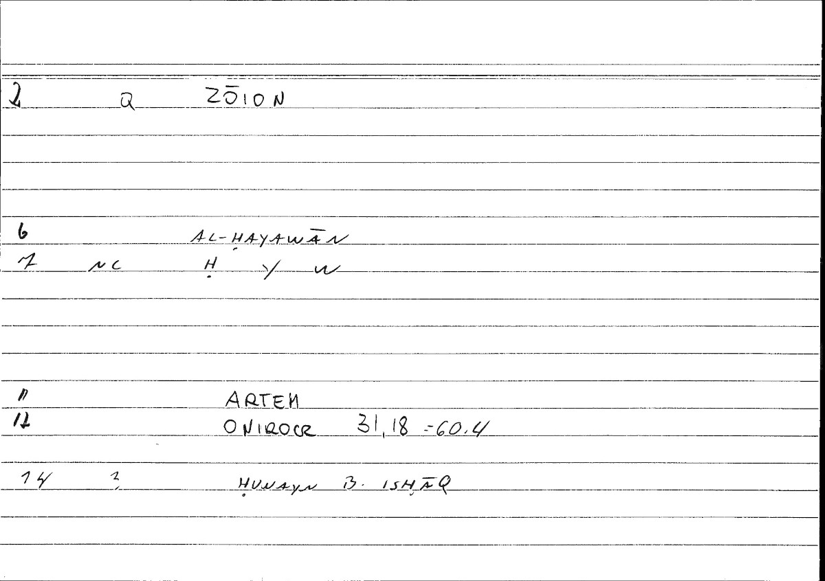 Filecard Artem.Onirocr.01519