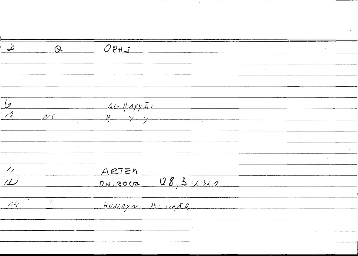 Filecard Artem.Onirocr.01544