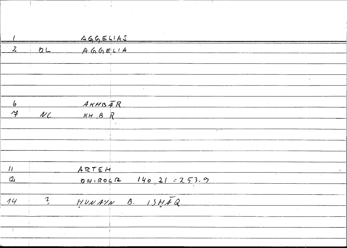 Filecard Artem.Onirocr.01567
