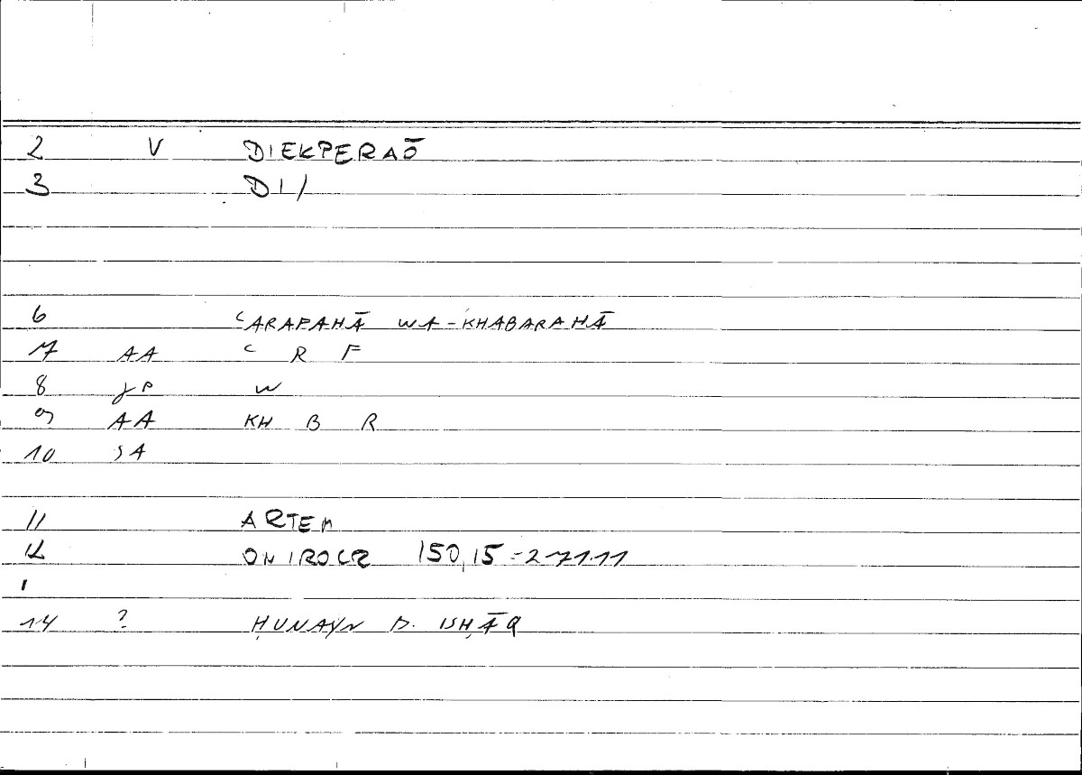 Filecard Artem.Onirocr.01570