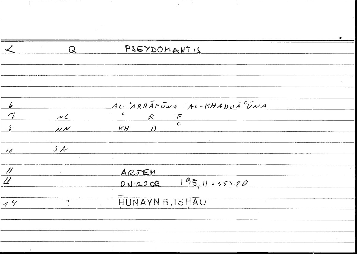 Filecard Artem.Onirocr.01588