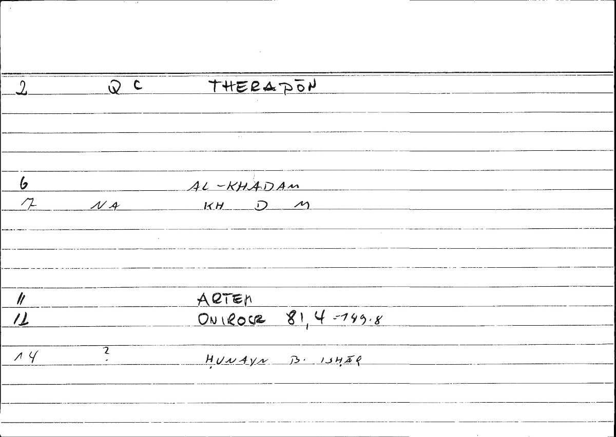 Filecard Artem.Onirocr.01637