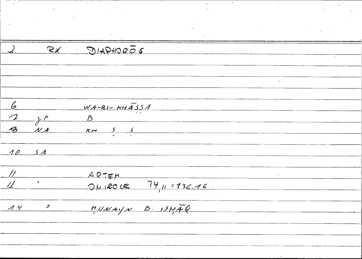 Filecard Artem.Onirocr.01741