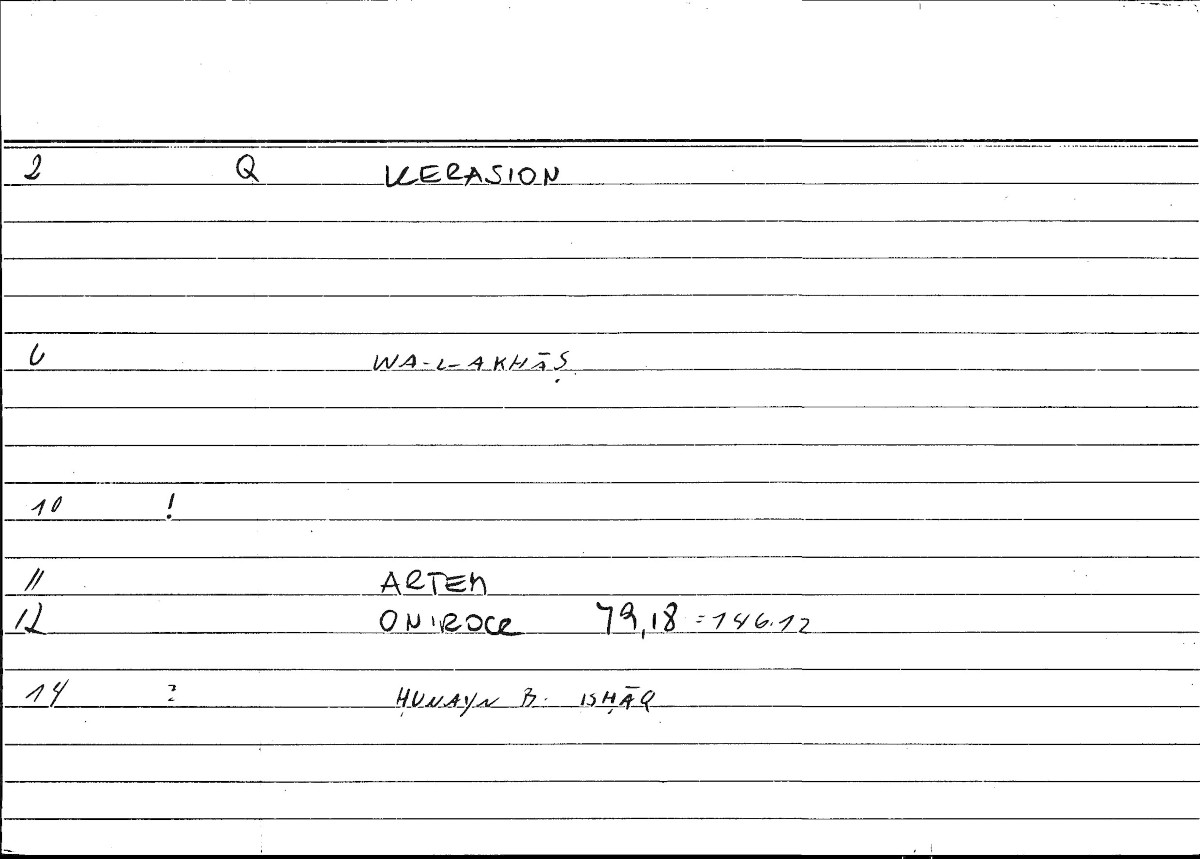 Filecard Artem.Onirocr.01742