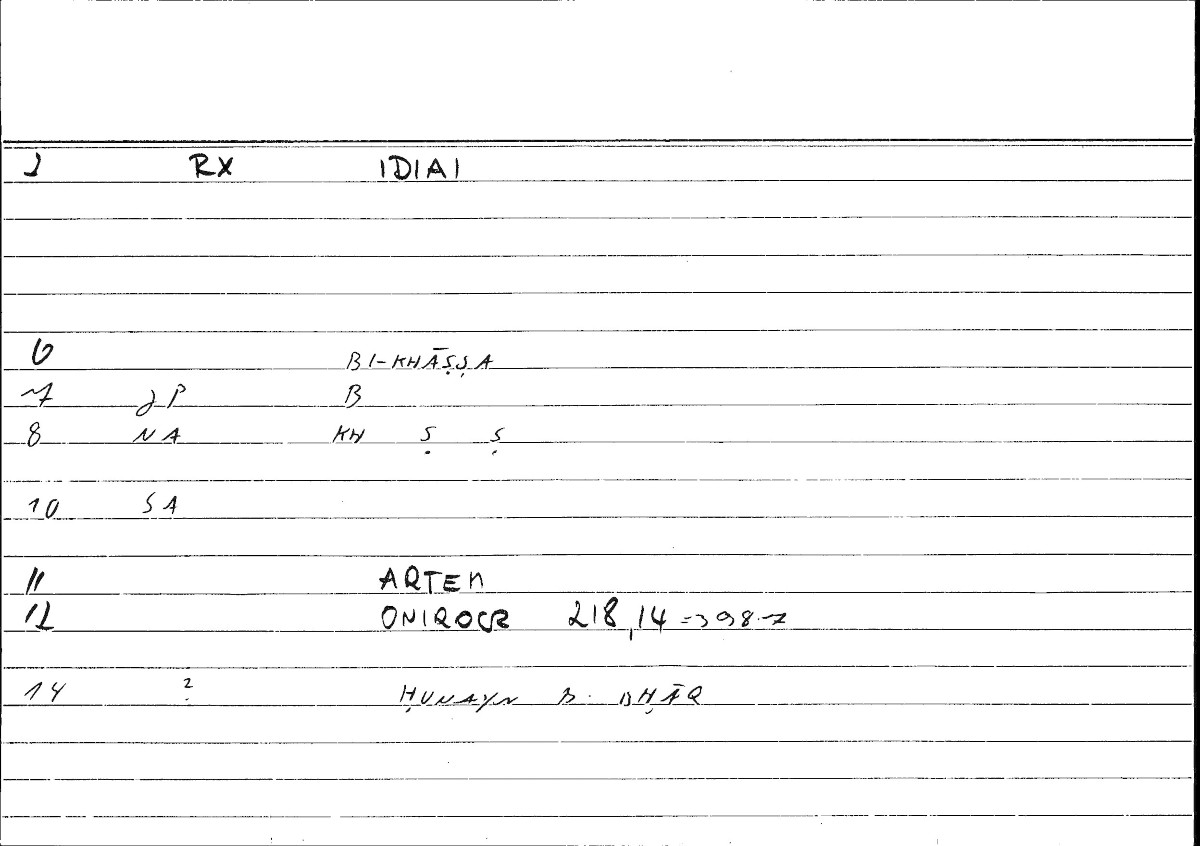 Filecard Artem.Onirocr.01745