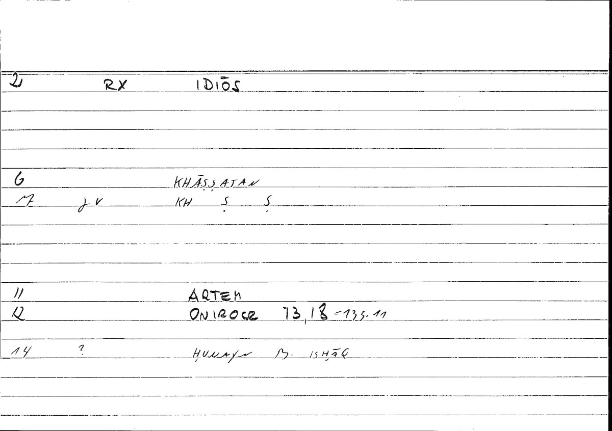 Filecard Artem.Onirocr.01763