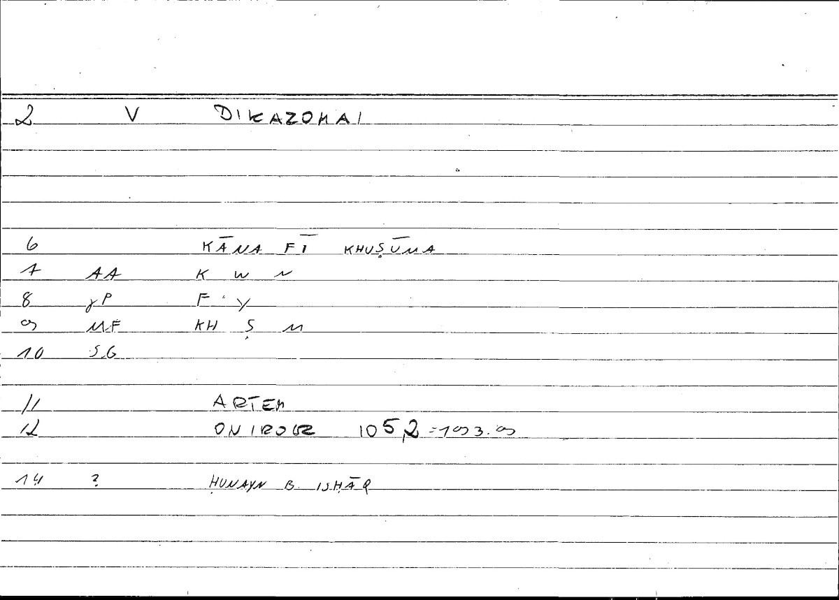 Filecard Artem.Onirocr.01794