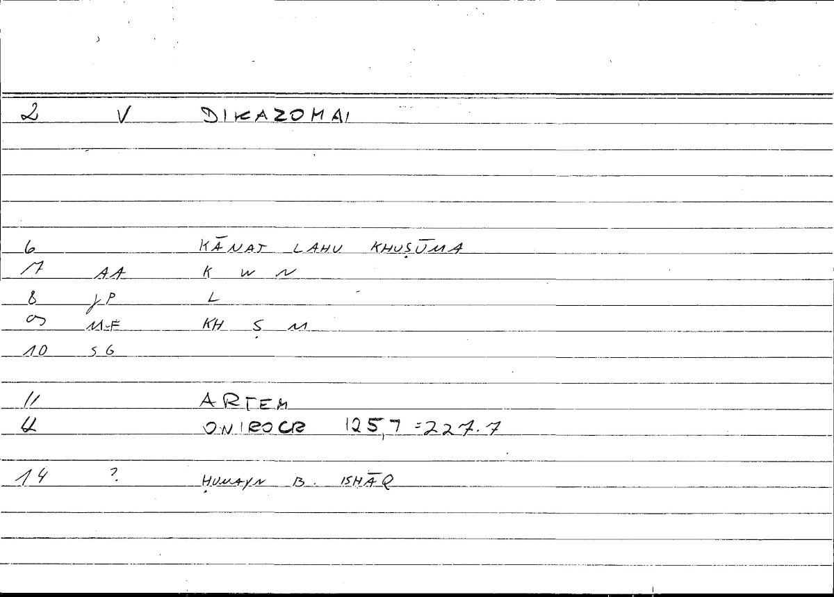 Filecard Artem.Onirocr.01795