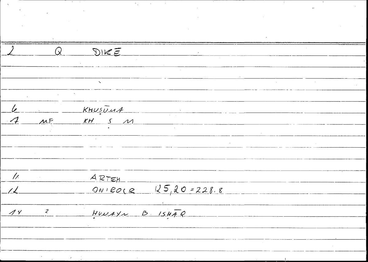Filecard Artem.Onirocr.01817