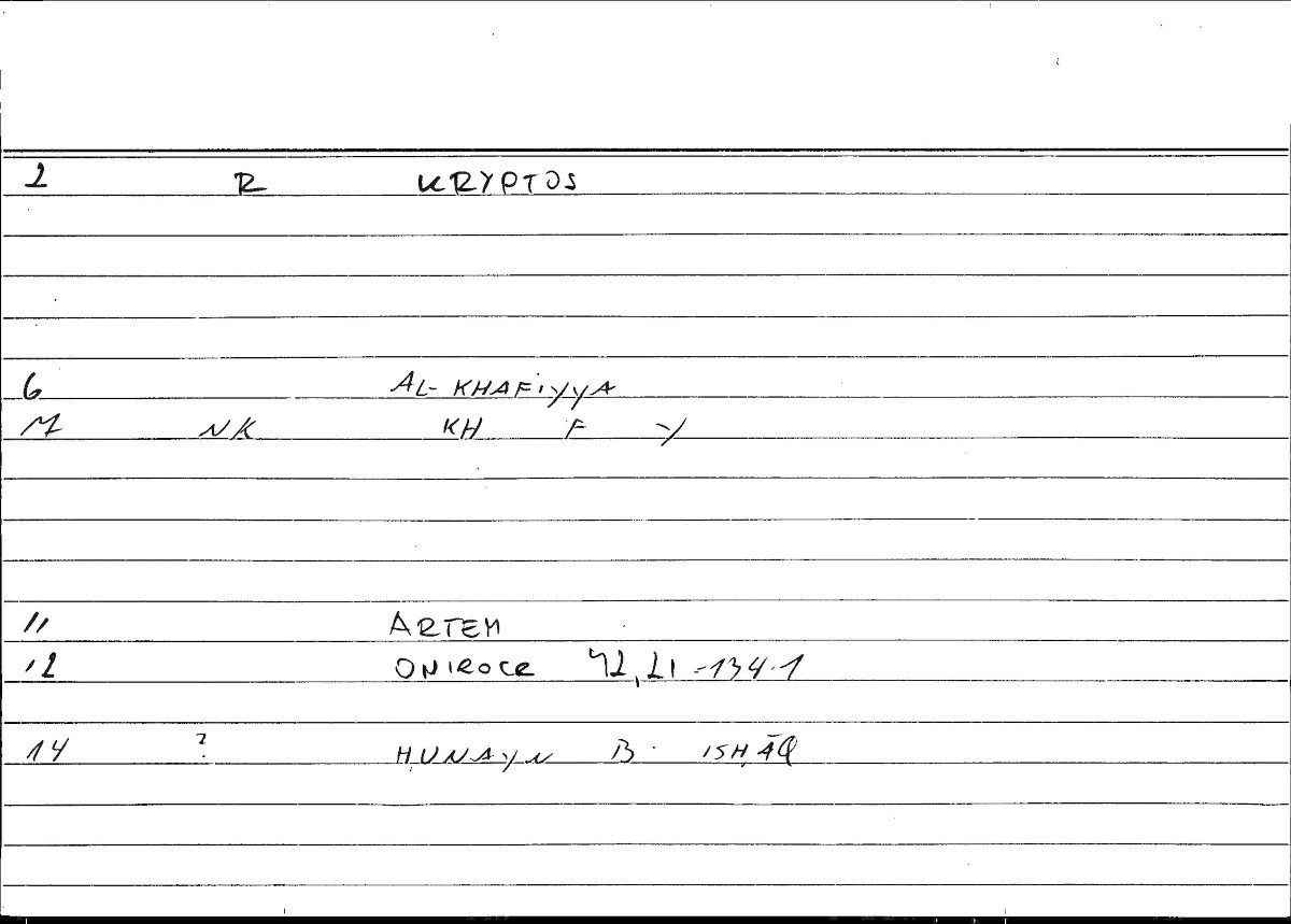 Filecard Artem.Onirocr.01896