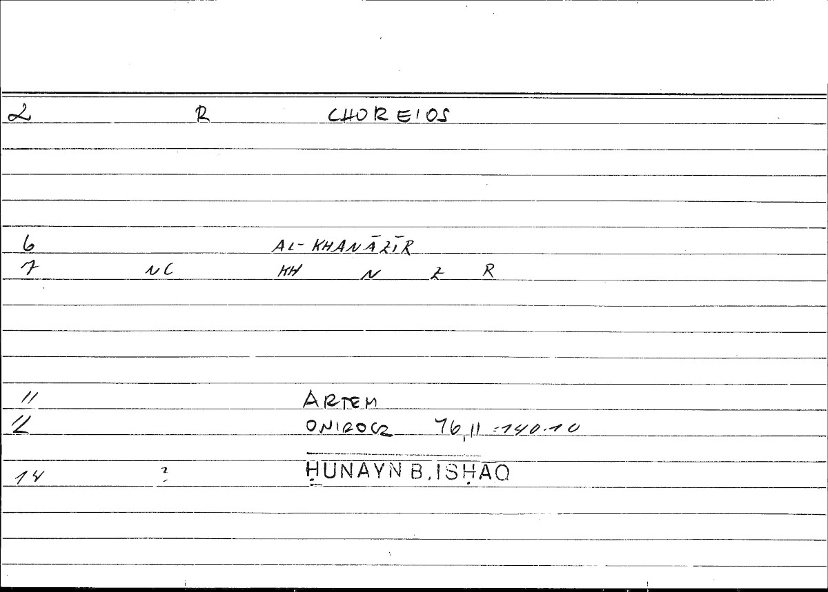 Filecard Artem.Onirocr.02098