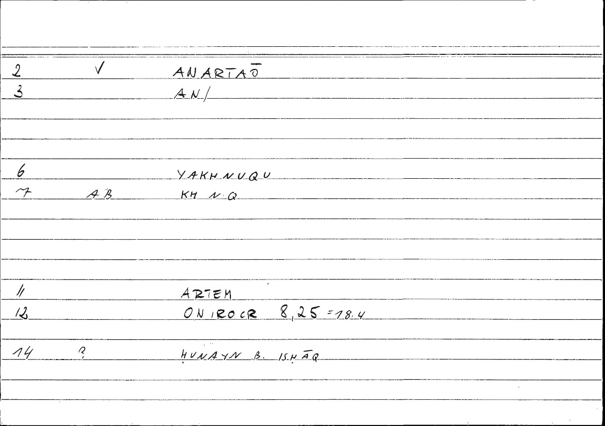 Filecard Artem.Onirocr.02108