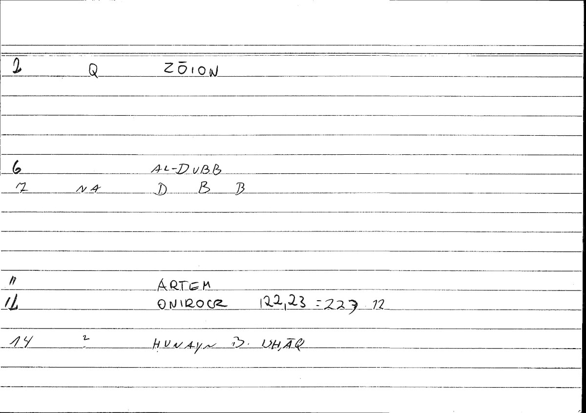 Filecard Artem.Onirocr.02248