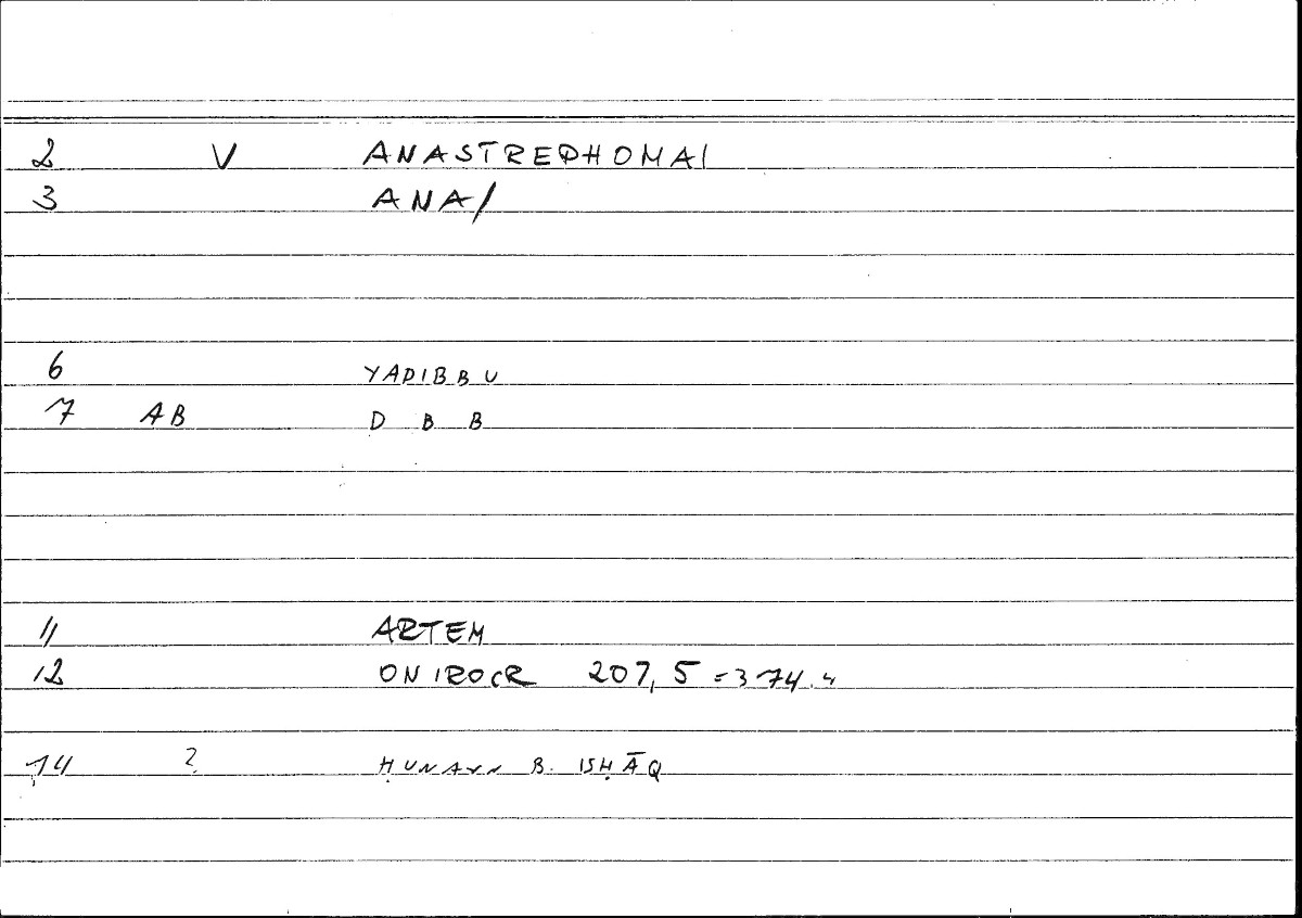 Filecard Artem.Onirocr.02249