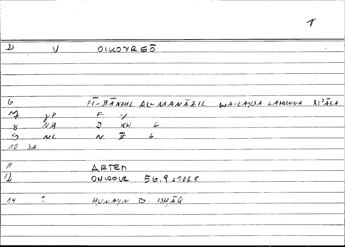 Filecard Artem.Onirocr.02305