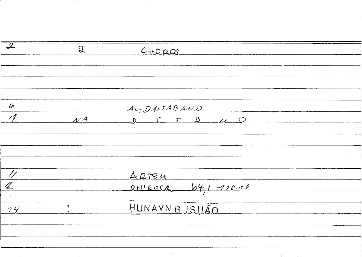 Filecard Artem.Onirocr.02336