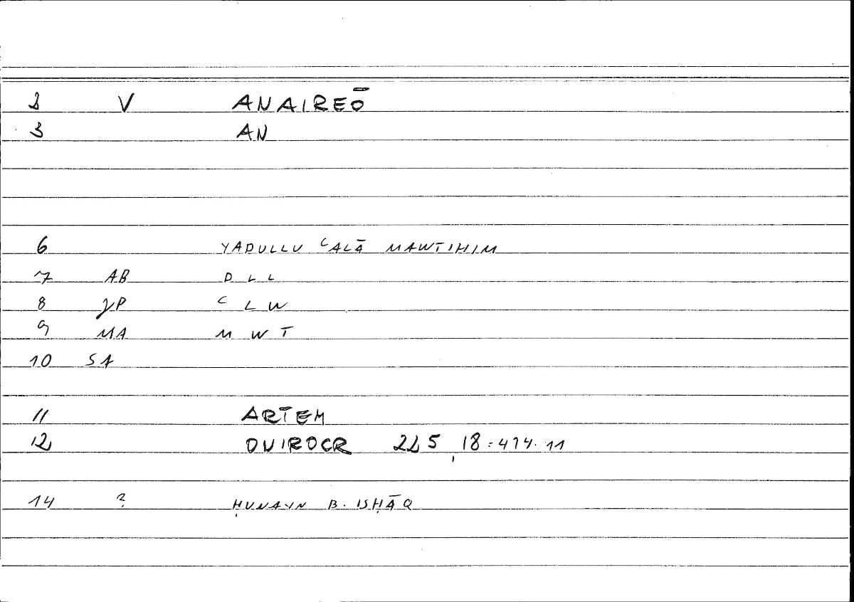Filecard Artem.Onirocr.02555