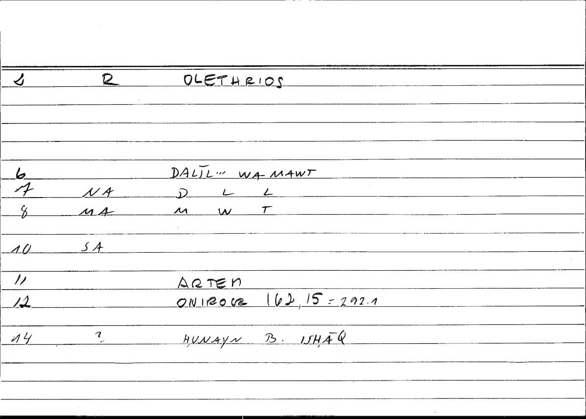 Filecard Artem.Onirocr.02712