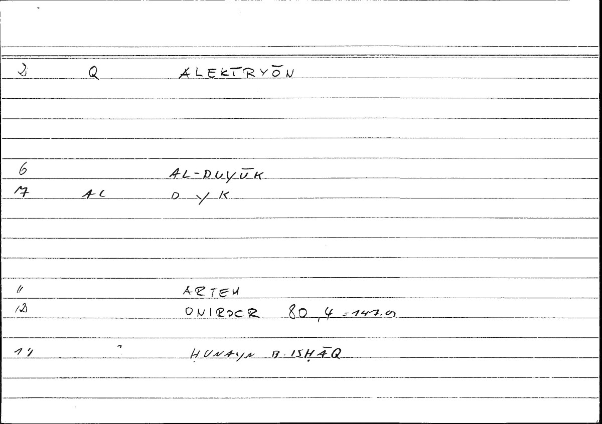 Filecard Artem.Onirocr.02784