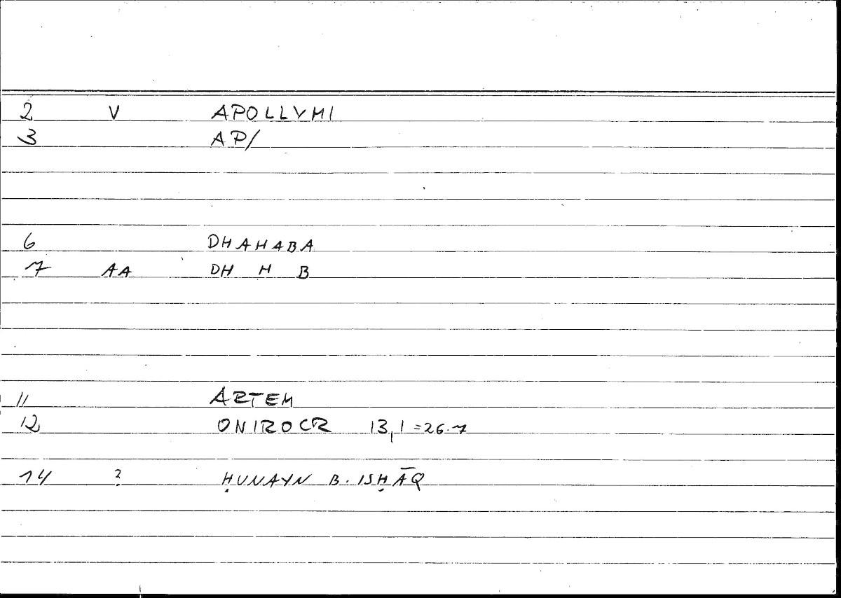 Filecard Artem.Onirocr.03137
