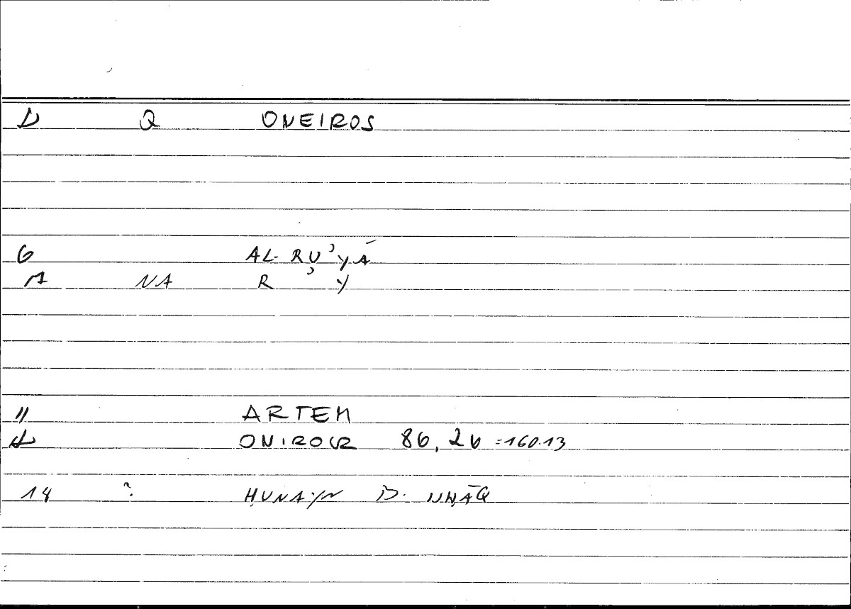 Filecard Artem.Onirocr.03331