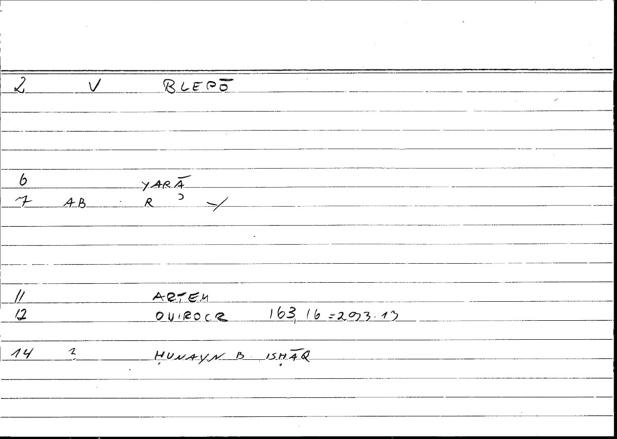 Filecard Artem.Onirocr.03440