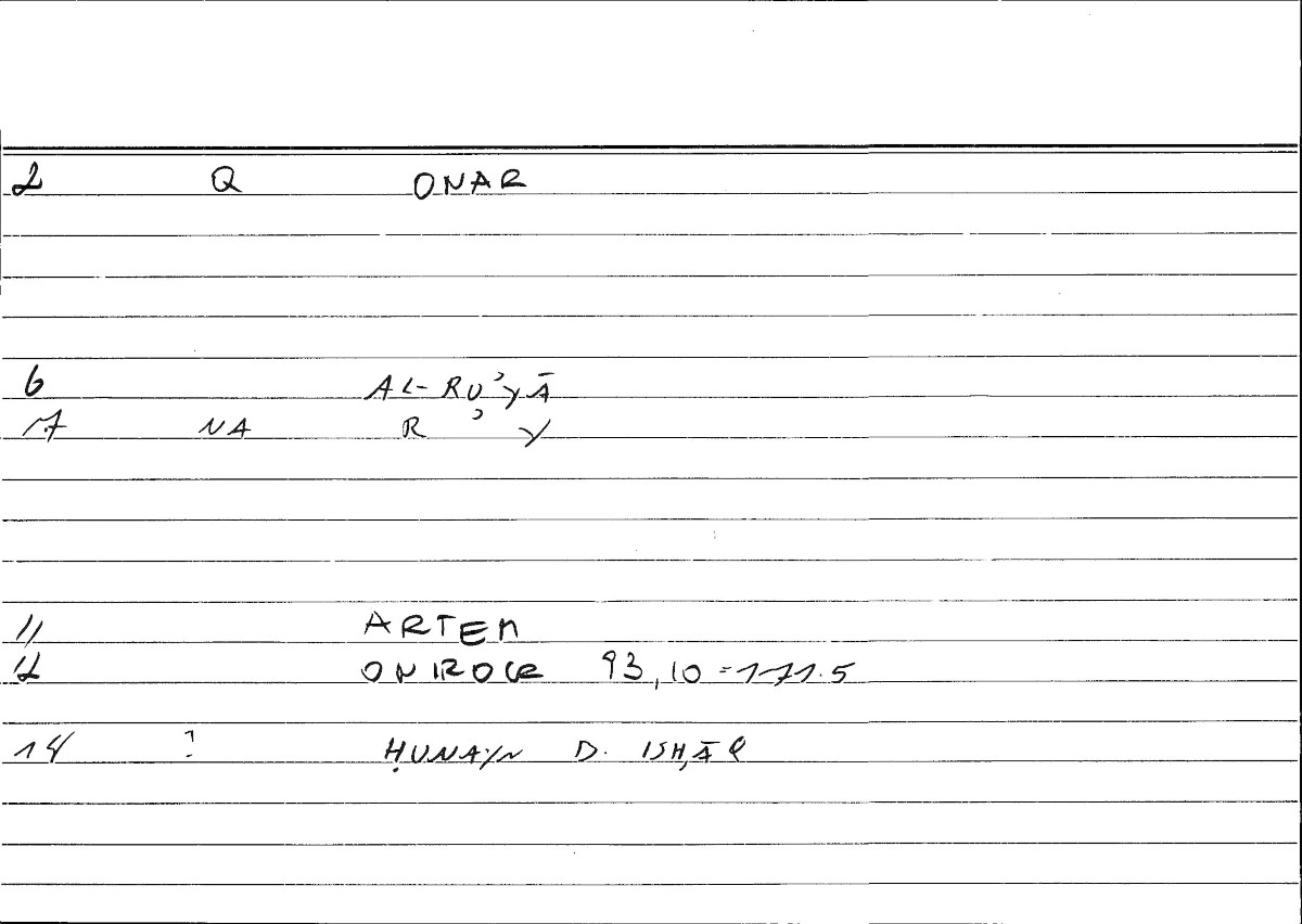 Filecard Artem.Onirocr.03533