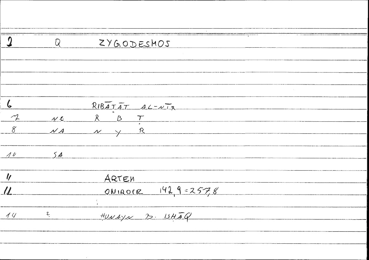 Filecard Artem.Onirocr.03641