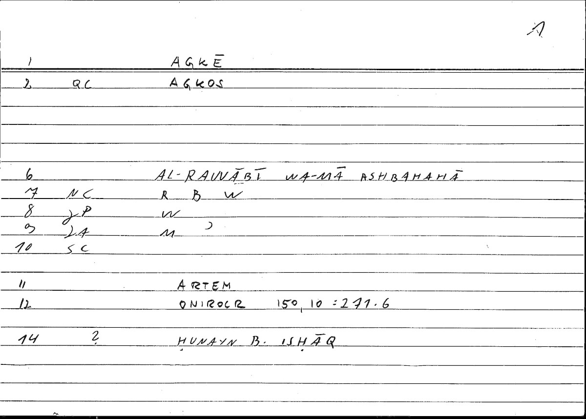 Filecard Artem.Onirocr.03662