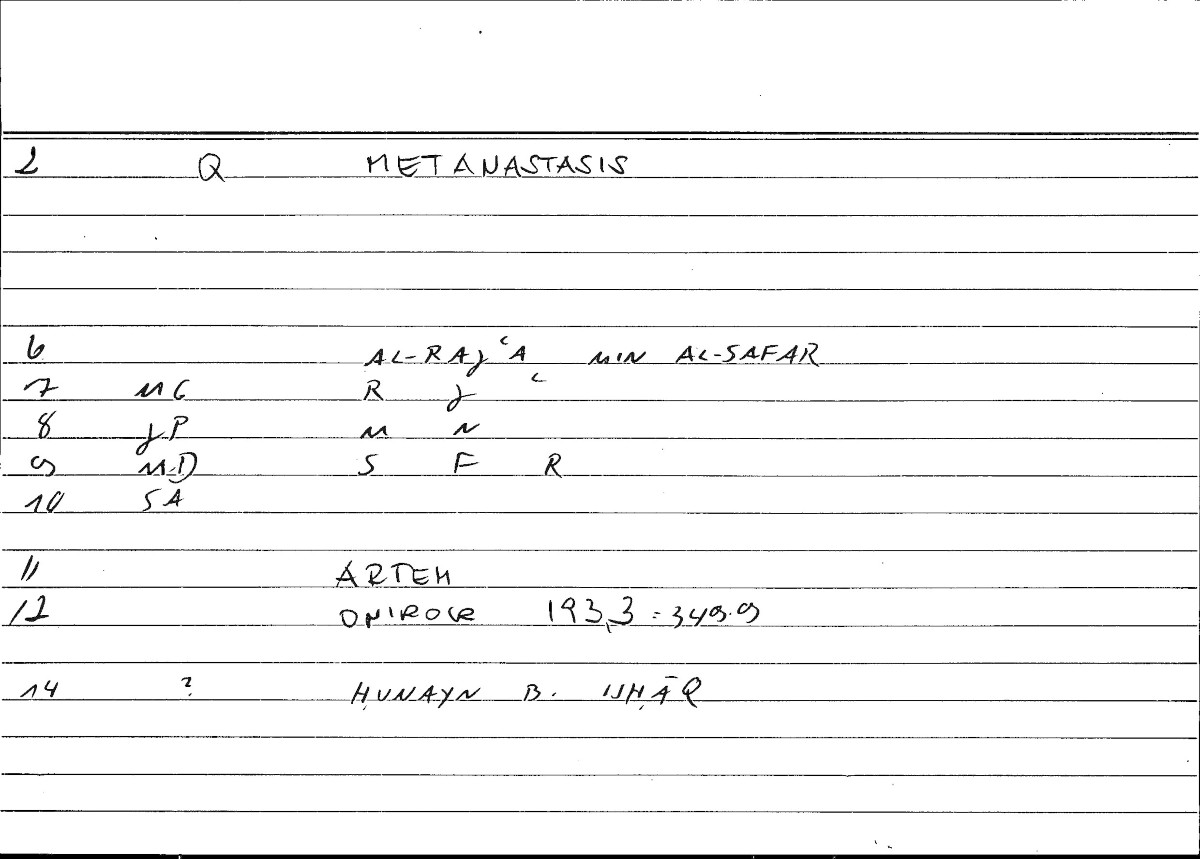 Filecard Artem.Onirocr.03711