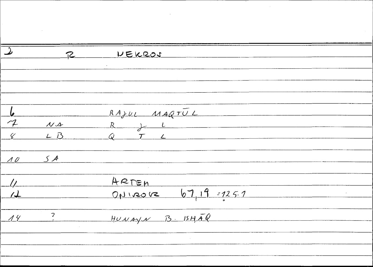 Filecard Artem.Onirocr.03738
