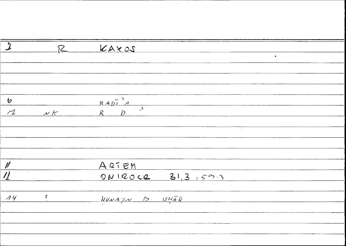 Filecard Artem.Onirocr.03855