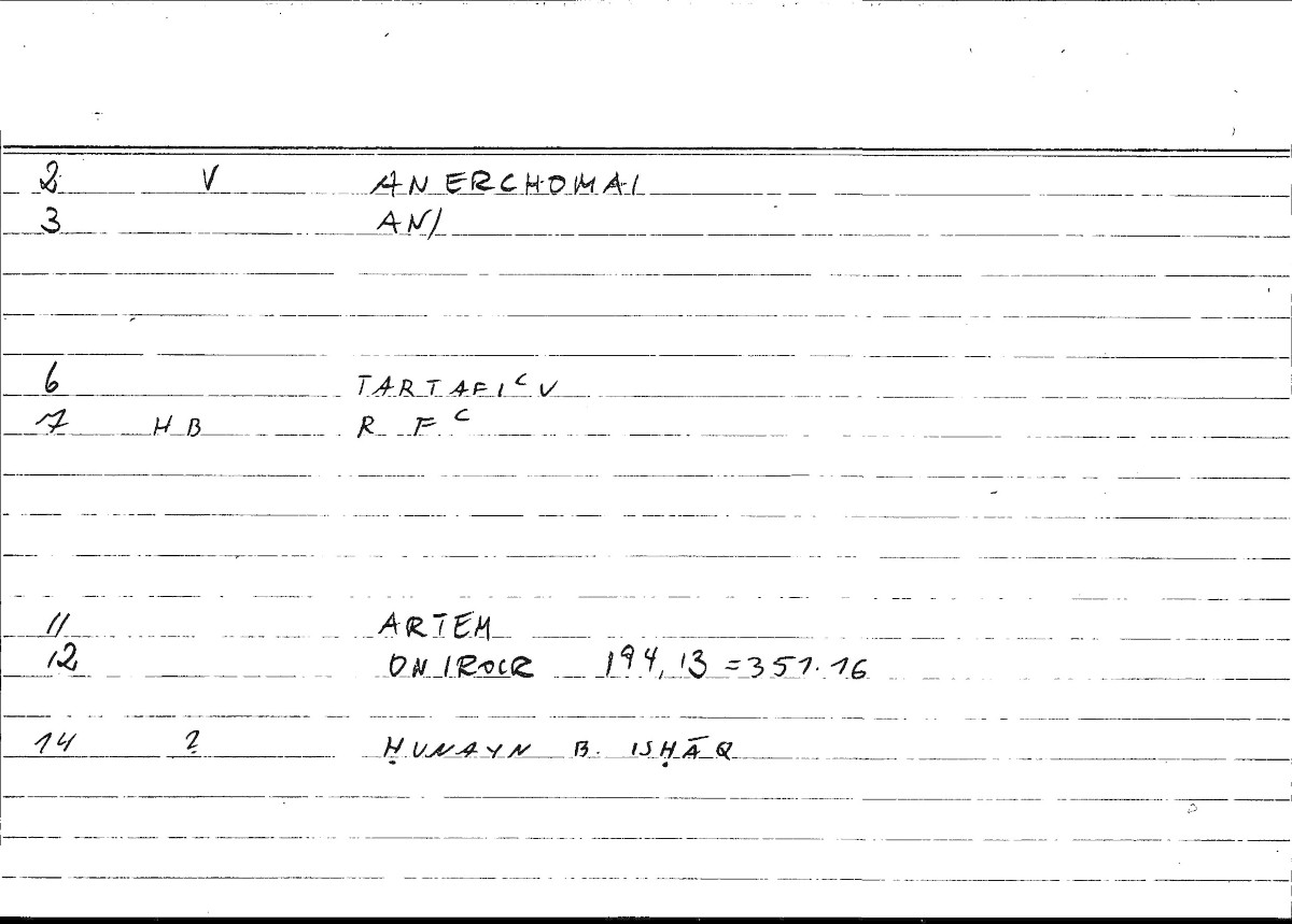 Filecard Artem.Onirocr.03942