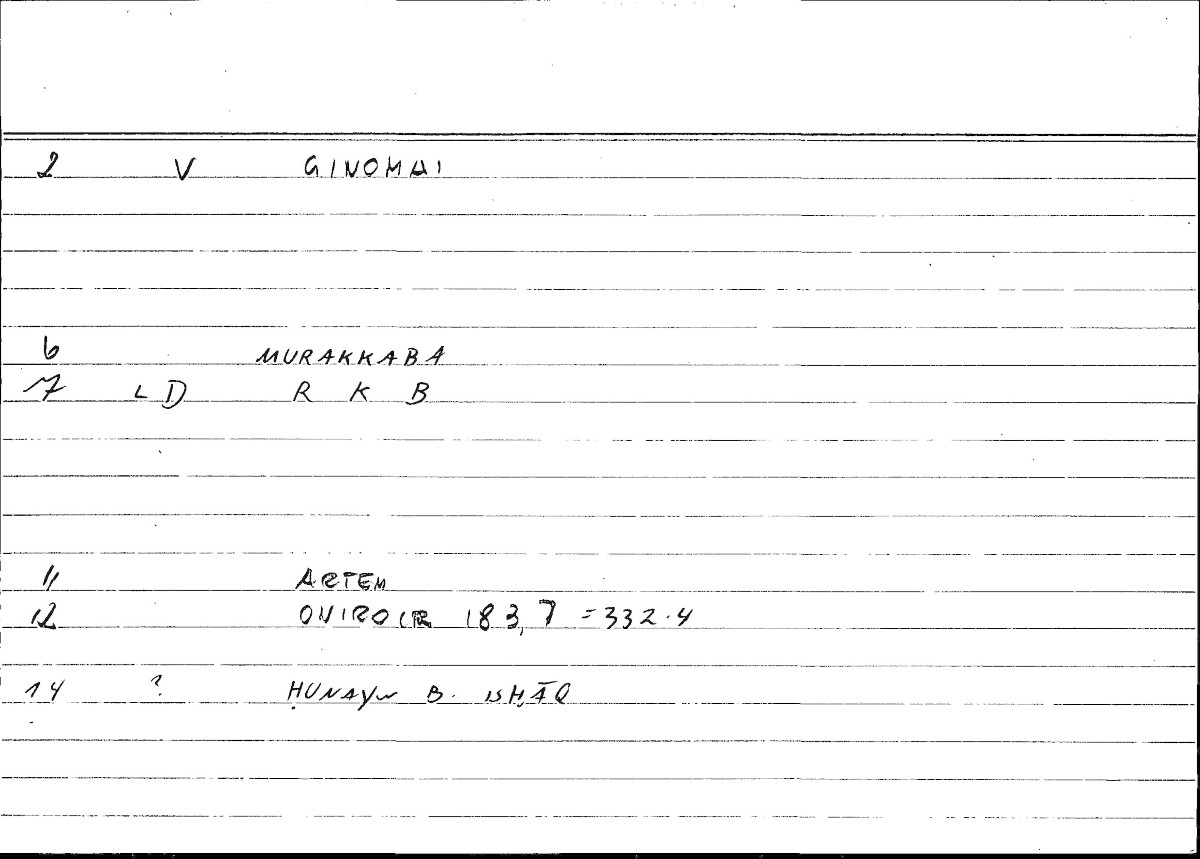 Filecard Artem.Onirocr.04001