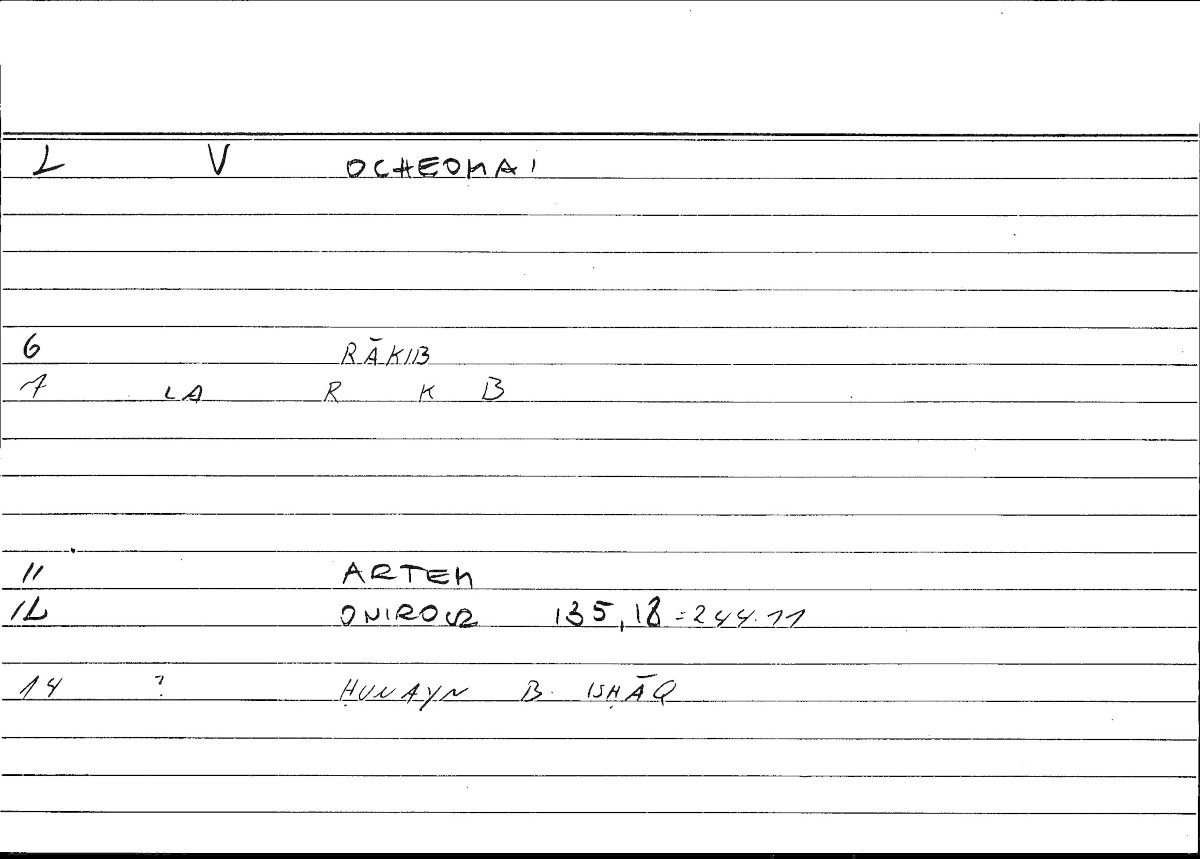 Filecard Artem.Onirocr.04025