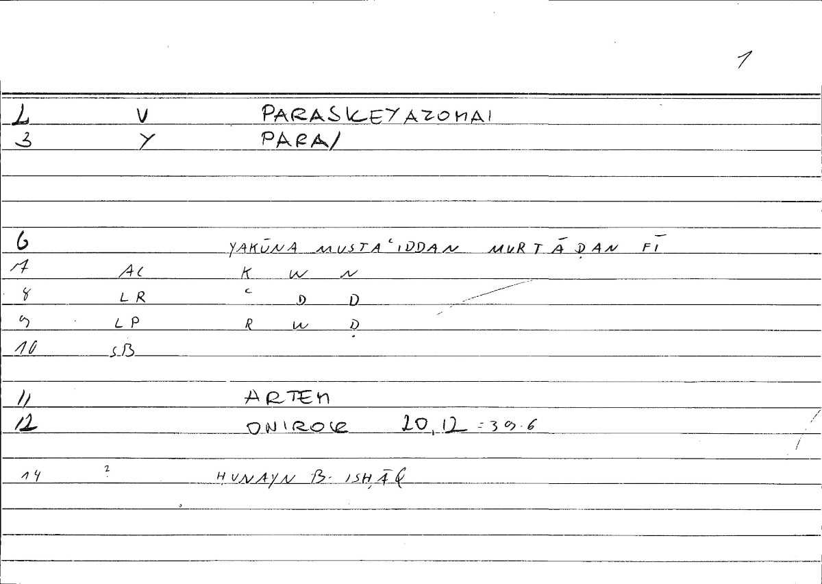 Filecard Artem.Onirocr.04114
