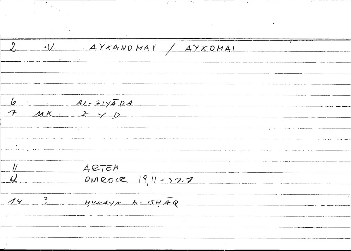 Filecard Artem.Onirocr.04408